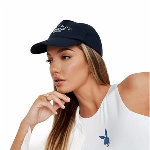 Playboy Navy Lifestyle Classic Baseball Hat
